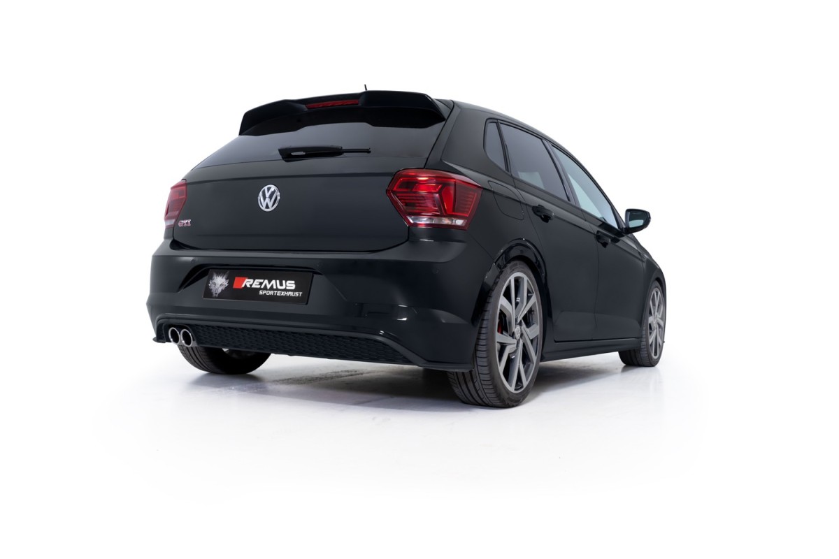 Scarico Essieu arrière remus 952519 0500 VW Polo VI Type(s) AW 2.0l TSI 147kW à partir de 2019