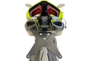 PORTATARGA in titanio nero termignoni D23109490N ducati Panigale V4 2025-Streetfighter V4 2025