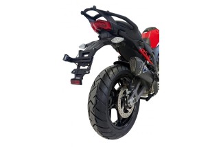 impianto di scarico terminale in acciaio inox nero Termignoni D23308040INC Ducati MULTISTRADA V4 2025