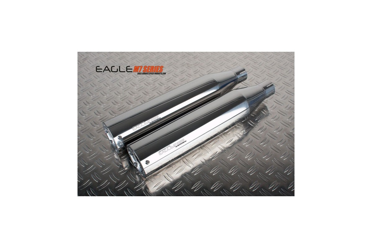 Scarico-System Eagle M7 Serie 193-2059-346 Yamaha XVS 1100 Dragstar 1999-2002