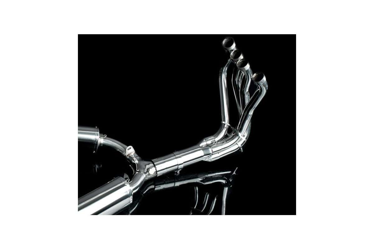Collettore 4in2 in stainless steel KRR-4470-KR2 Kawasaki Z 1000 + SX + Ninja 1000 2010-2015