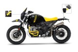 Kit estetico unit garage PARIS DAKAR GIALLO 40Th 2418_URBANGS_A per BMW R NINE T / SCRAMBLER