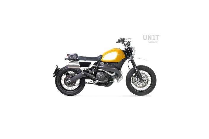kit estetico completo fuoriluogo EU5 UNIT GARAGE 2718GR+A18 per DUCATI SCRAMBLER 400 / 800 2015-2022