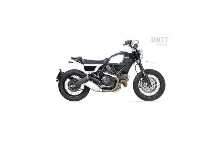 kit estetico BASIC FUORILUOGO CON INDICATORE UNIT GARAGE 2701GR_C per DUCATI SCRAMBLER 400 / 800 2015-2022