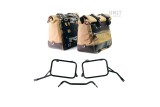 COPPIA BORSE LATERALI CULT 40L - 50L/PIASTRE/TELAI UNIT GARAGE BMW SERIE R CLASSIC
