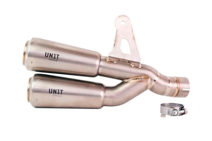 Sistema di scarico terminale DOPPIO GP STYLE UNIT GARAGE BMW R 1300 GS ADVENTURE 2023-2025