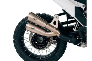 Sistema di scarico terminale DOPPIO GP STYLE UNIT GARAGE BMW R 1300 GS ADVENTURE 2023-2025