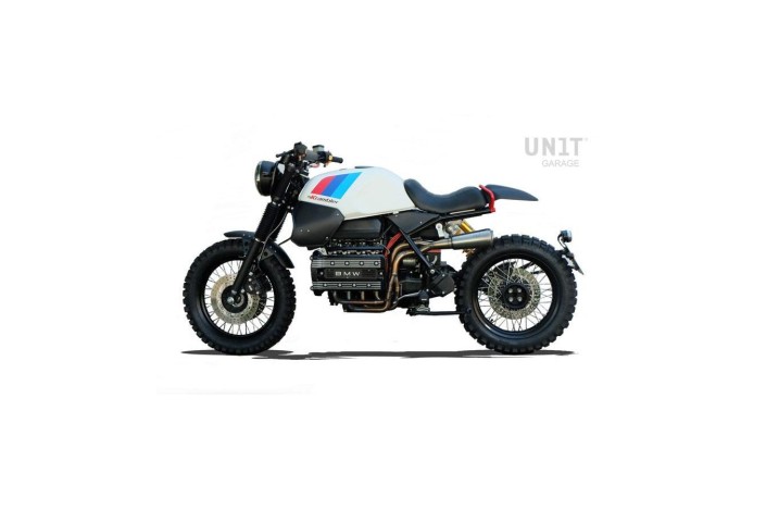 sistema di scarico completo SK UNIT GARAGE 1859+U150SX BMW K 75 / K 100 / K 1100