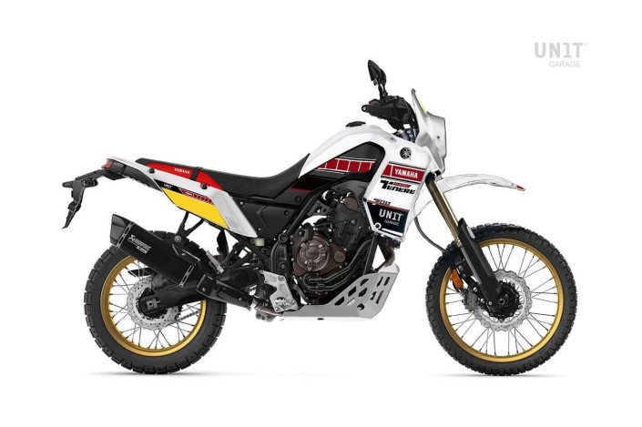 WHITE UNIT GARAGE 3200_HW YAMAHA TENERE 700 / WORLD RAID 2022-2024 aesthetic kit