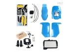 kit estetico SKY BLUE UNIT GARAGE 3200_SB per YAMAHA TENERE 700 / WORLD RAID