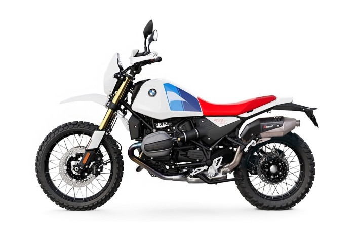 sistema di scarico alto AKRAPOVIC UNIT GARAGE 5025 per BMW R 12 G / S 2025