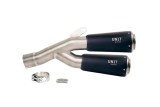 sistema di scarico basso doppio più FRANGIFIAMMA UNIT GARAGE per BMW R 12 G / S 2025