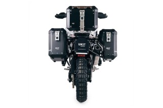 PAIR of ATLAS ALUMINUM BAGS 40L+34L + UNIT GARAGE FRAMES for BMW F 900 GS / ADV 2024-2025