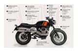 Collettori di scarico UNIT GARAGE 2207 per MOTO GUZZI V7 / II / III / 850