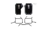 PAIRE DE SACOCHES ATLAS ALUMINIUM 47L+41L + CADRE GARAGE UNIT pour YAMAHA TENERE 700 / WORLD RAID