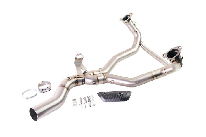 Exhaust manifolds (No Cat.) titanium unit garage 4032T BMW R 1300 GS / ADV 2023-2025