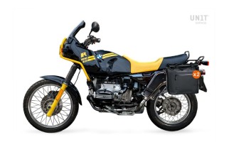 KHALI SIDE BAGS 35L - 45L/PLATES + FRAME UNIT GARAGE for BMW R SERIES CLASSIC