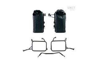 BORSE LATERALI KHALI 35L - 45L/PIASTRE/TELAIO UNIT GARAGE per YAMAHA TENERE 700 / WORLD RAID