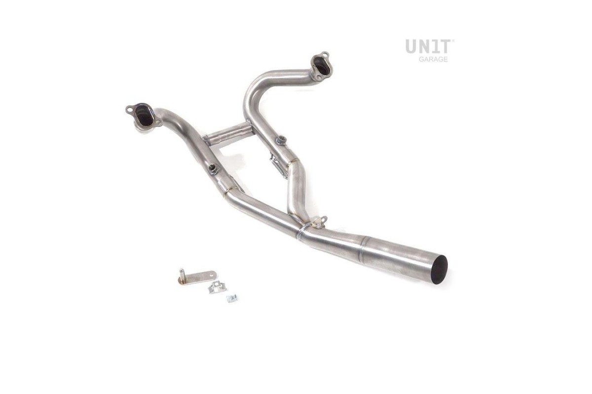 titanium exhaust manifolds (cat. no.) unit garage 2103TitS for BMW R 1200 R LC