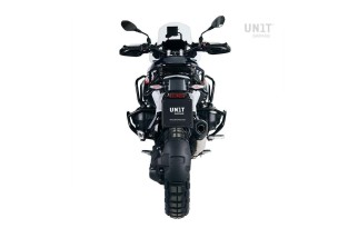 BORSE ATLAS FRAMELESS ALLUMINIO 40L+40L/SISTEMA AGGANCIO UNIT GARAGE per BMW R 1300 GS 2023-2025