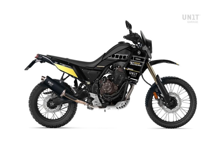 EXTREME EDITION HIGH FENDER UNIT GARAGE 3201_BL YAMAHA TENERE 700 / WORLD RAID 2022