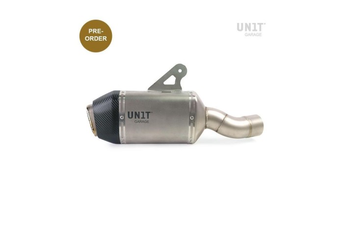 sistema di scarico terminale RAD UNIT GARAGE 4009 per BMW R 1300 GS / ADV 2023-2025