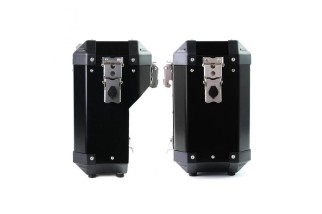 COPPIA di BORSE ATLAS ALLUMINIO 40L+34L UNIT GARAGE AL1C_BL per BMW R 12 G / S 2025