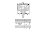 COPPIA di BORSE ATLAS ALLUMINIO 40L+34L UNIT GARAGE AL1C_BL per BMW R 12 G / S 2025