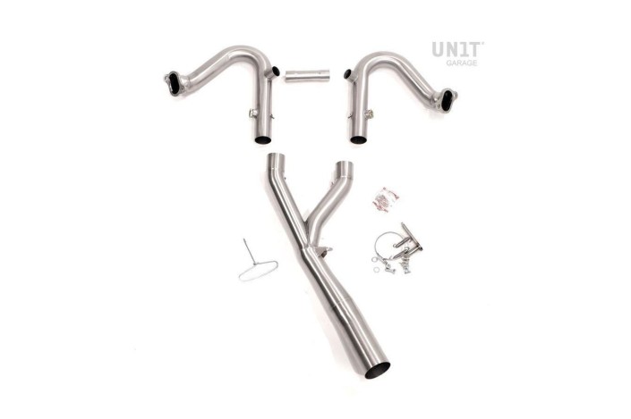 Stainless steel exhaust manifold (no cat.) UNIT GARAGE 1930 BMW R 1250 GS / ADV