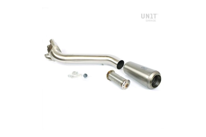 sistema di scarico terminale UNIT GARAGE 1807_100+U150SX per BMW K 75 / K 100 / K 1100