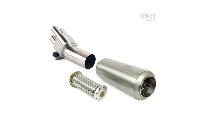 sistema di scarico terminale basso UNIT GARAGE 1819_100+U150SX BMW K 75 / K 100 / K 1100