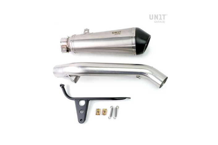 sistema di scarico terminale alto UNIT GARAGE 1401_01+U022SX per BMW R 1200 R