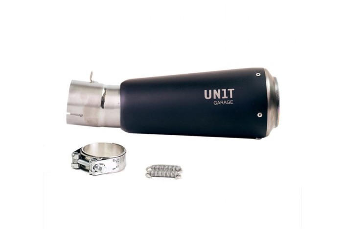 sistema di scarico in titanio e frangifiamma unit garage 4311T+U150BL_SX per BMW R 12 G / S 2025