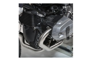 Stainless steel exhaust manifold (cat. no.) unit garage 1617 for BMW R 1200 R