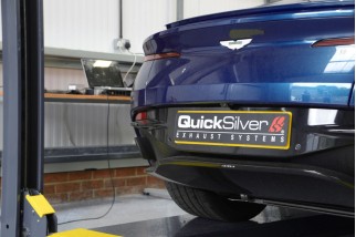 Eliminazione tubi OPF/GPF in acciaio inox AS346S per Aston Martin DB11 V8 dal 2018