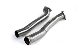 decatalizzatore secondario in acciaio inox quick silver AS262S per Aston Martin DB11 V8 dal 2018