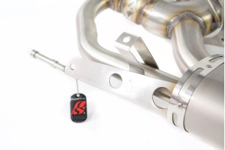 sistema di scarico in titanio quick silver AS137T per Aston Martin DB11 V8 Titan Sport con Sound Architect dal 2018