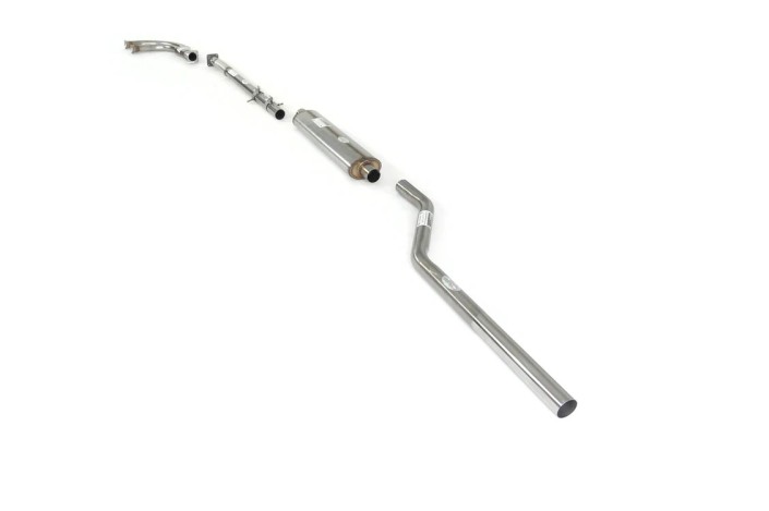 sistema di scarico in acciaio inox quick silver AS001 per Aston Martin DB2 4 1953-1957