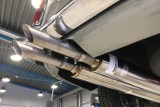 sistema di scarico in acciaio inox quick silver AS004 per Aston Martin DB4 1958-1963