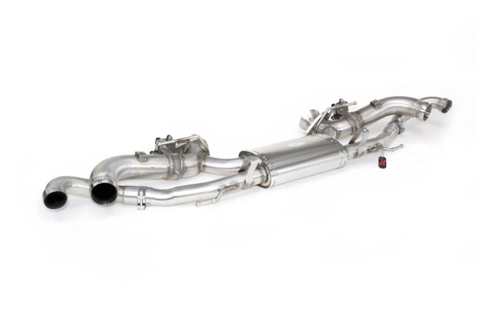 sistema di scarico sportivo quick silver AS148S per Aston Martin DBS Superleggera Titan con Sound Architect dal 2018