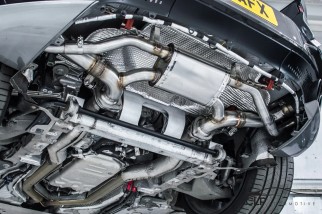 sistema di scarico sportivo quick silver AS148S per Aston Martin DBS Superleggera Titan con Sound Architect dal 2018