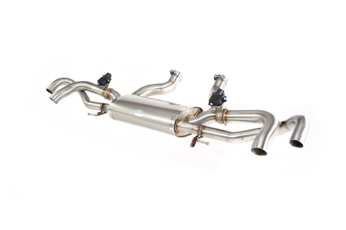 sistema di scarico sportivo quick silver AS348S per Aston Martin DBX 707 Titan con Sound Architect dal 2022