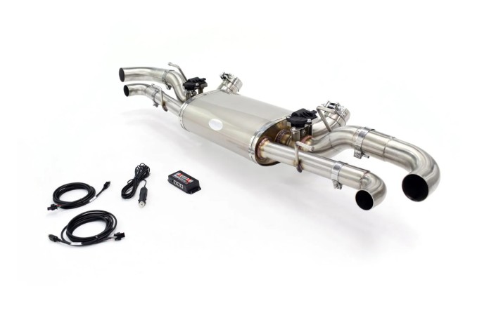 Sistema di scarico sportivo Titan con Sound Architect quick silver AS447S Aston Martin V8 Vantage dal 2024