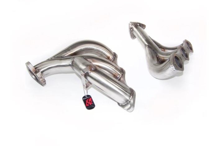 Collettori in acciaio inossidabile quick silver AS007S per Aston Martin DB4, DB5, DB6, DBS/6 1958-1972