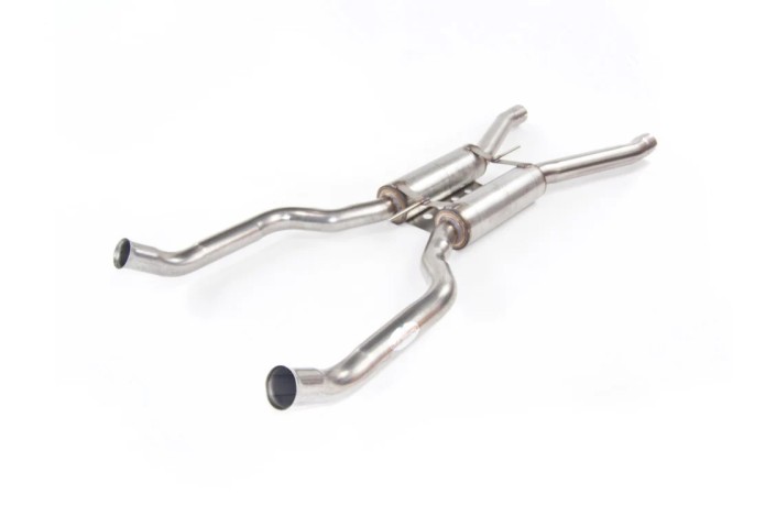 Sezione centrale sportiva quick silver AS026S per Aston Martin DB7 V12 1999-2003