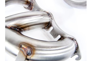 Collettori in acciaio inossidabile quick silver AS007S per Aston Martin DB4, DB5, DB6, DBS/6 1958-1972