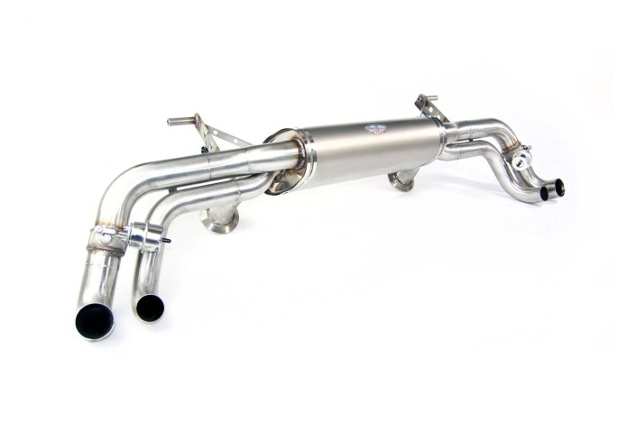 Sistema di scarico con kit valvola quick silver AU330A-1 per Audi R8 V8 e V10 Titan Sport 2007-2012