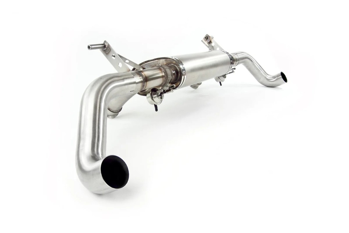 Sistema di scarico sportivo Titan con Sound Architect quick silver AU387A-1 Audi R8 V10 Plus 2013-2015