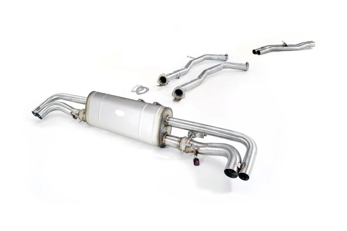 sistema di scarico sportivo con Sound Architect quick silver AU888S Audi RSQ8 e SQ8 dal 2020