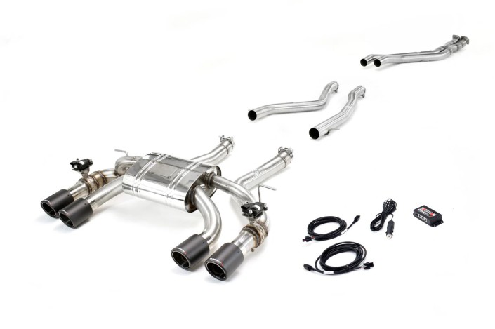 scarico sportivo con Sound Architect quick silver BM287A BMW M2 Competition F87 dal 2018